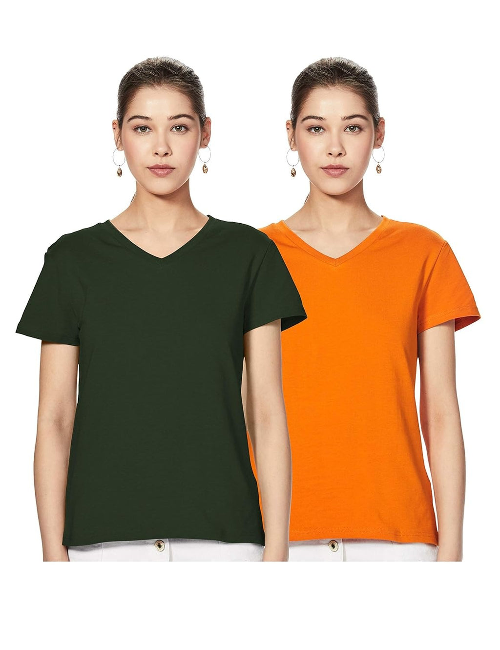 Girls crop top and tshirt