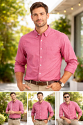 MENS BRANDED SEMI FORMAL SHIRT