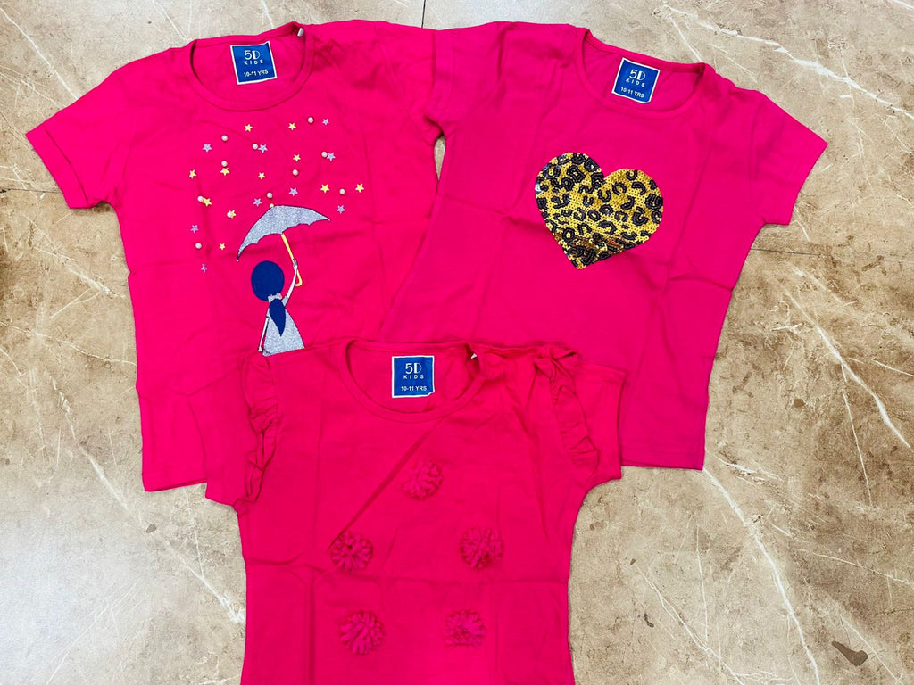 Girls tshirt and boys tshirt