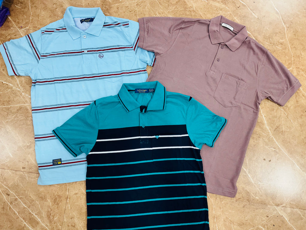 Mens polo collared tshirt