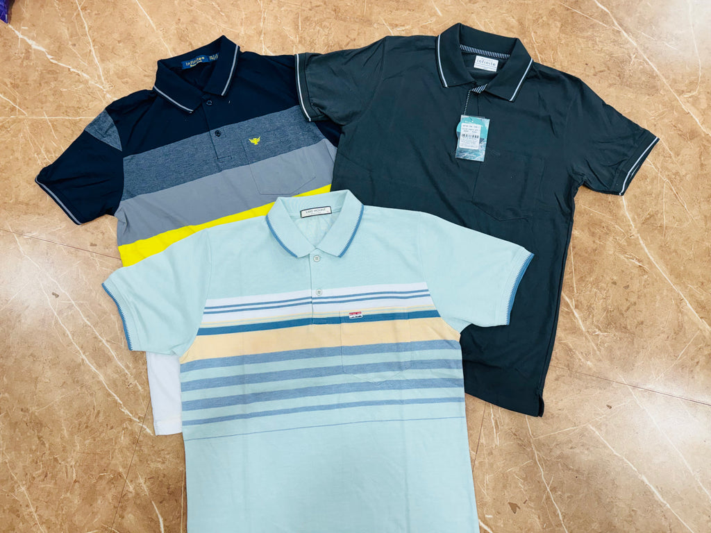 Mens polo collared tshirt