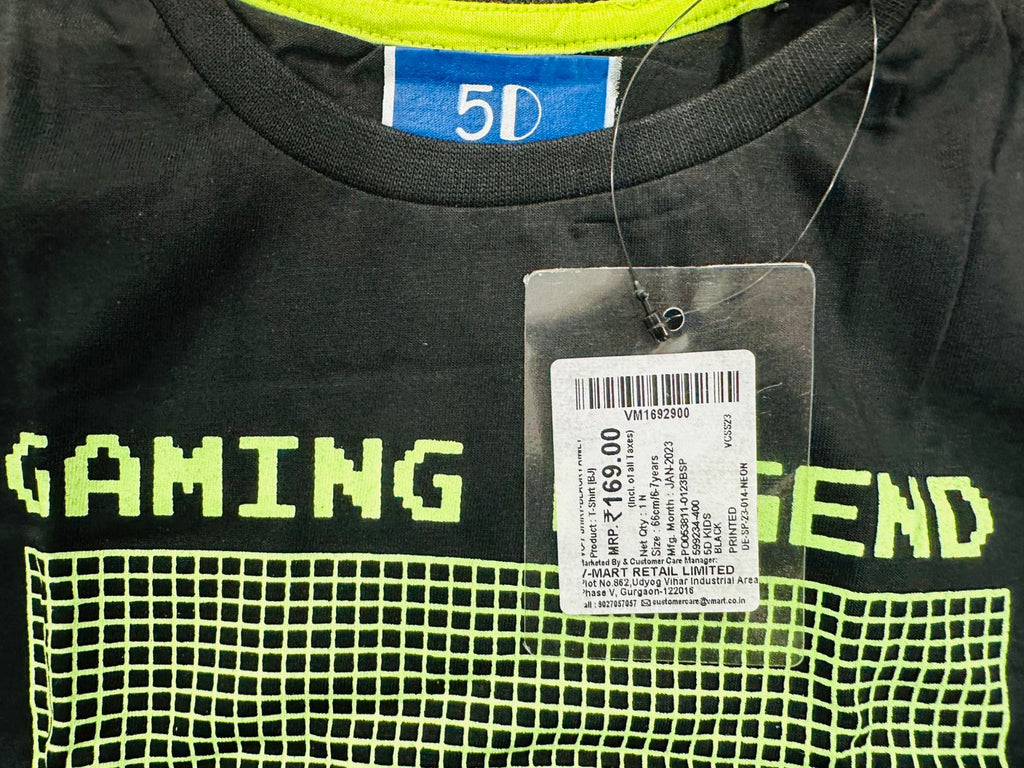 Girls tshirt and boys tshirt